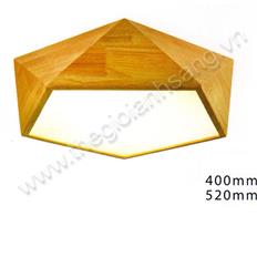 Đèn mâm áp trần gỗ LED Ø400-Ø520mm TK217-AT15017-GỖ TK217-AT15017-GỖ